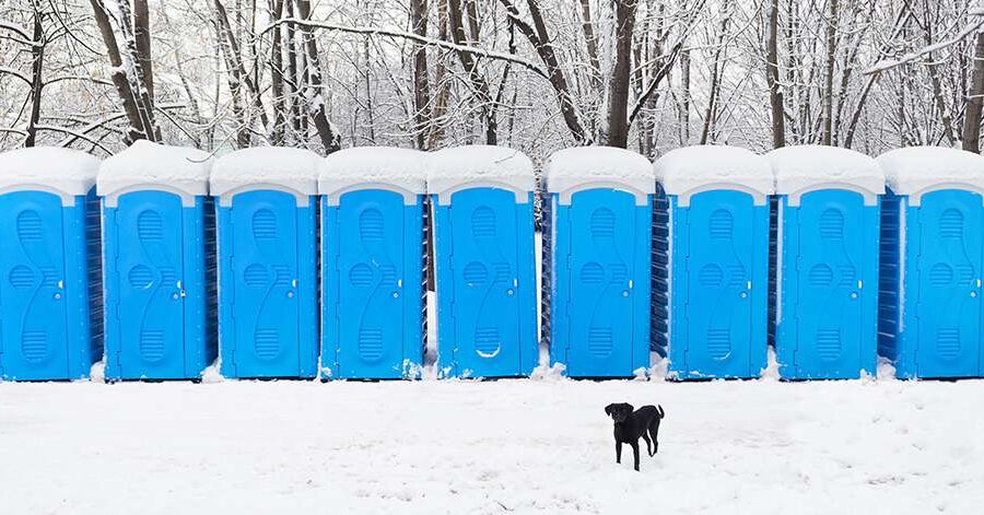 Winterizing Your Portable Toilet Rental