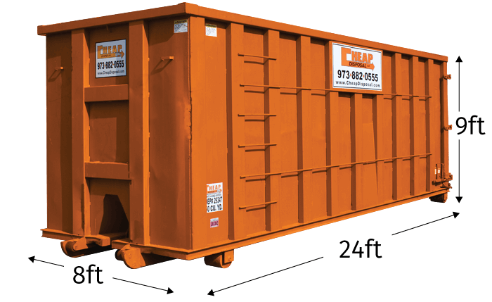 40 cubic yard container rental NJ