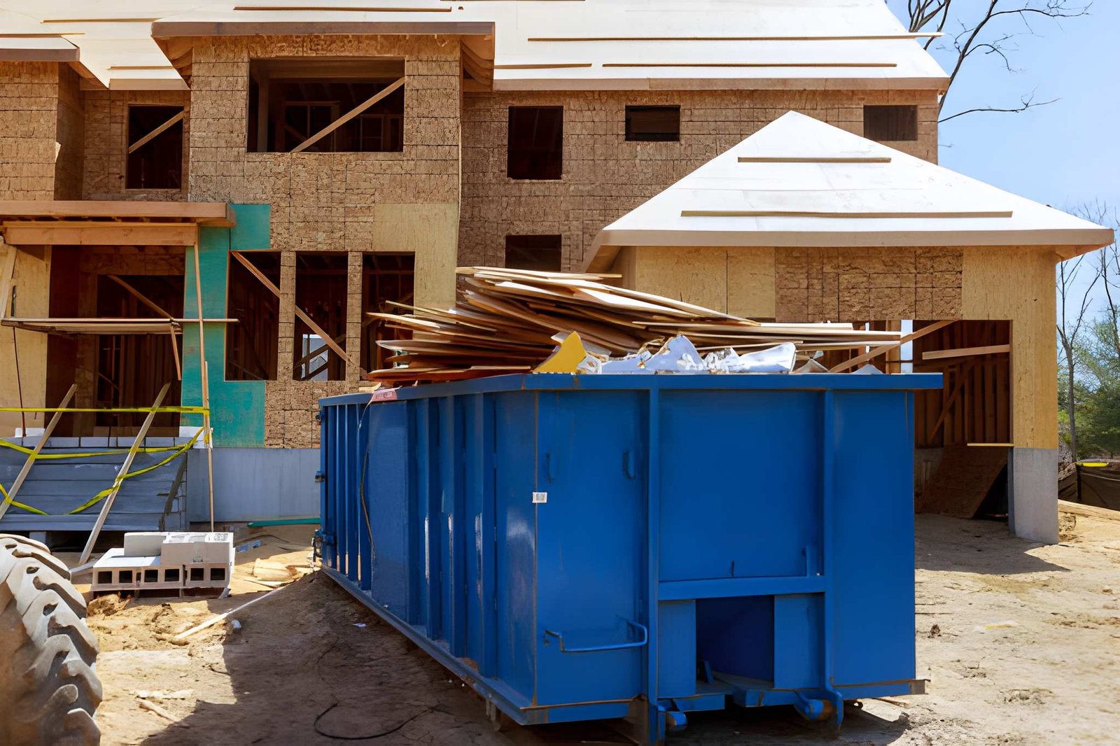 what size dumpster for construction projects